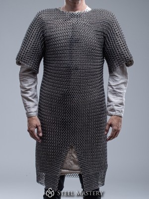 Plain mail with short sleeves Lórigas de malla