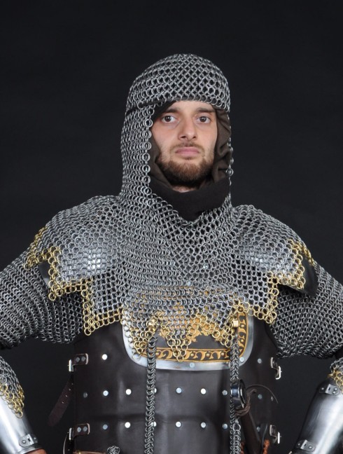 Mail Coif Cuffie e ventagli