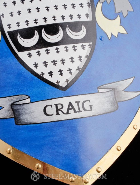 Steel shield Armure de plaques