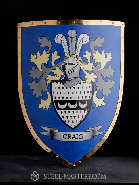 Steel shield Armure de plaques