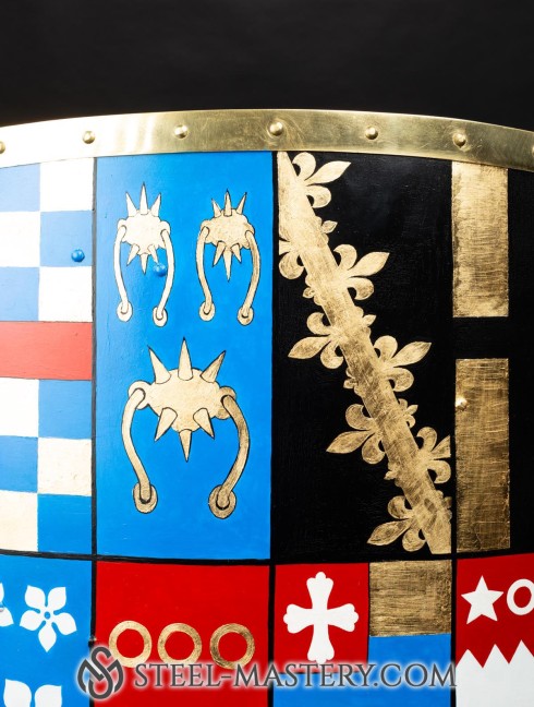 Steel shield Armure de plaques