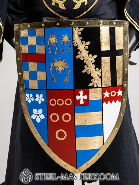 Steel shield Armure de plaques