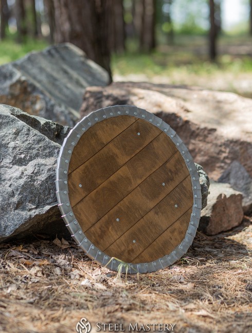 Medieval round shield Armadura de placas