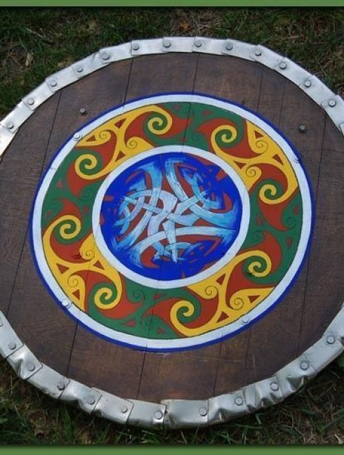 Medieval round shield Corazza