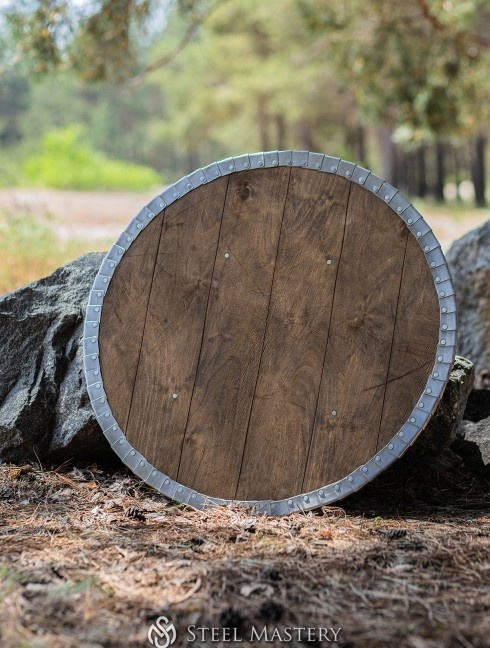 Medieval round shield Plattenrüstungen