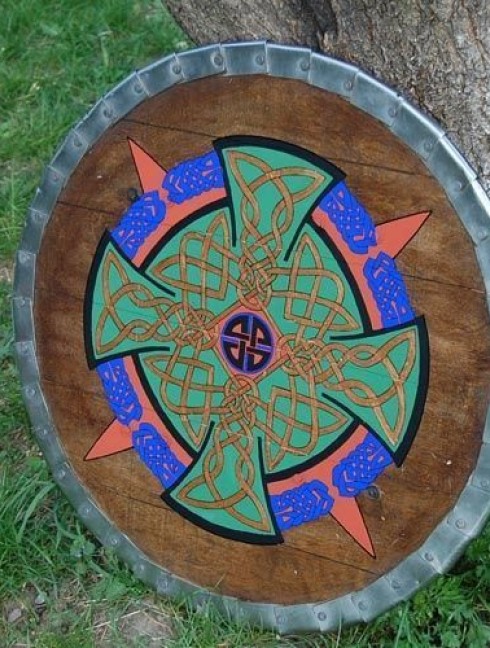 Medieval round shield -2 Shields