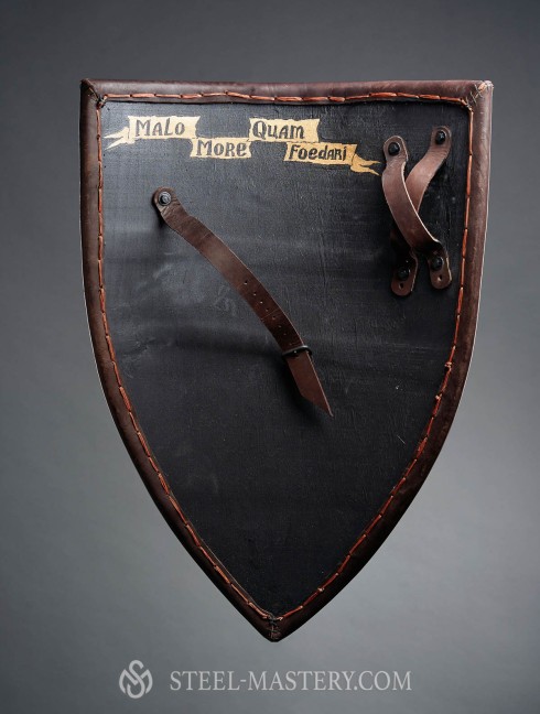 Triangle shield for reenactors and SCA Plattenrüstungen