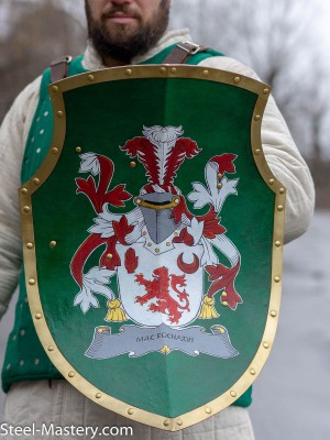 Aquiline Creased Shield Shields