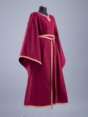 Early bliaut dress Mittelalterliche Kleidung