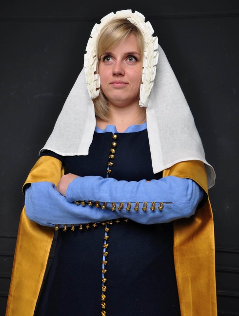 English dress of the XIV-XV century Mittelalterliche Kleidung