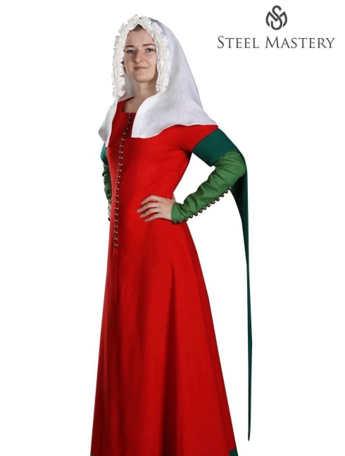 English dress of the XIV-XV century Vestiario medievale