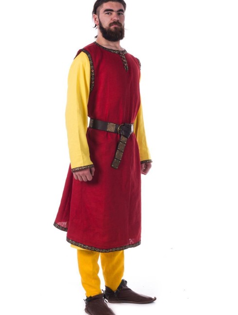 Men s costume of XIII-XIV centuries Vestimenta medieval