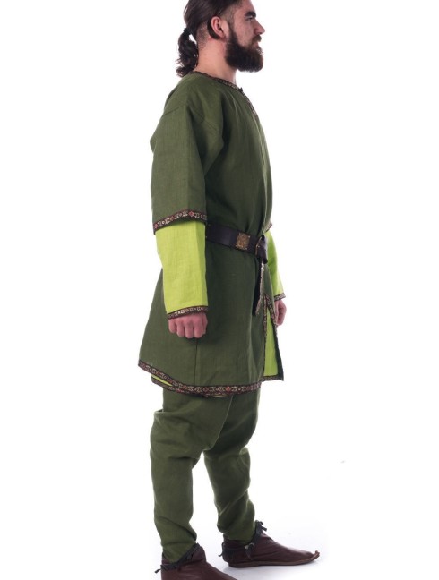 Early Medieval men s costume Mittelalterliche Kleidung