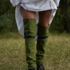 Medieval women s stockings XII-XV century image-1