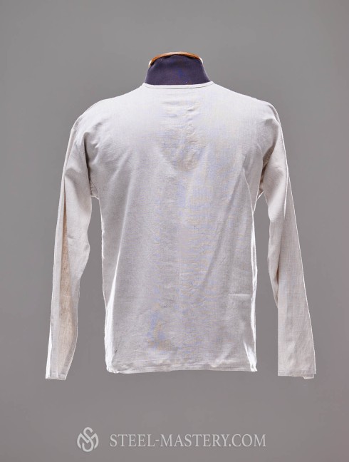 Simple shirt XIII-XIV centuries Vestimenta medieval