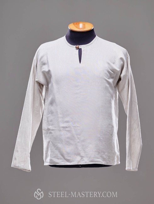 Simple shirt XIII-XIV centuries Vêtements médiévaux