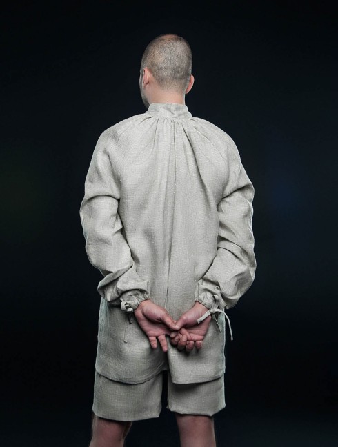 Men s shirt with lacing, XV century 