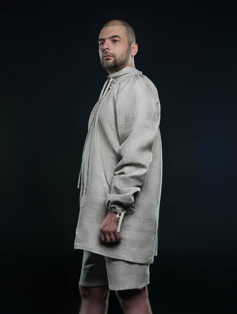 Men s shirt with lacing, XV century 