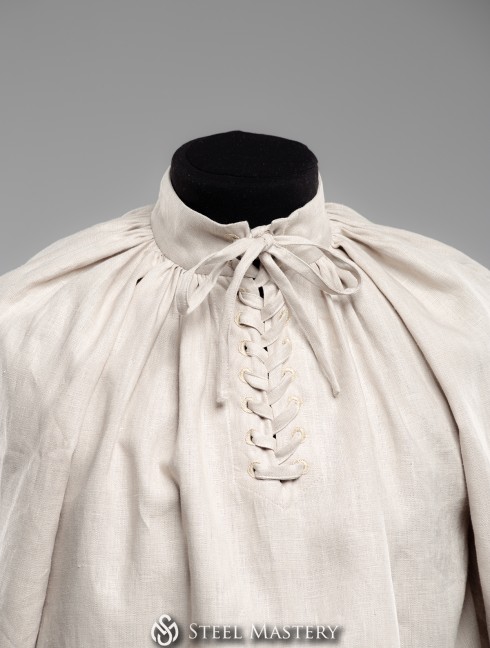 Men s shirt with lacing, XV century 