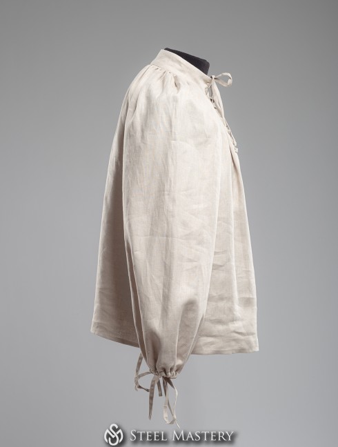 Men's shirt with lacing, XV century Vestimenta medieval