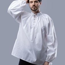Men's shirt with lacing, XV century image-1
