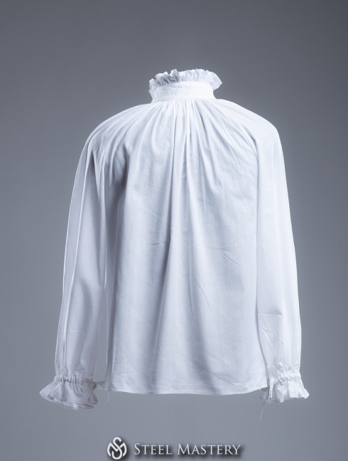Men's shirt with frills XVI-XVII century Vêtements médiévaux