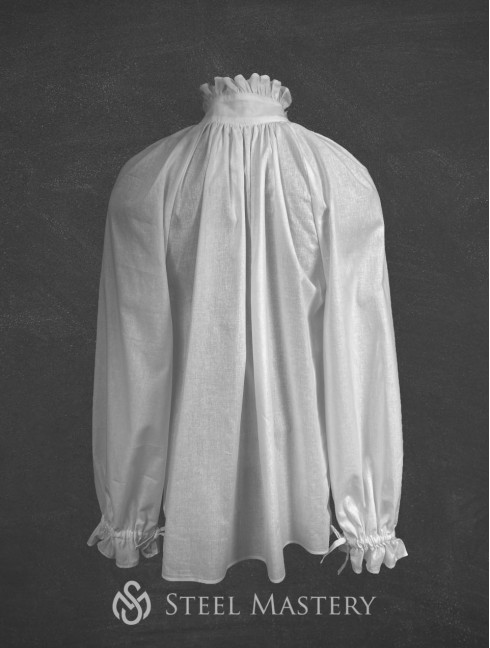 Men's shirt with frills XVI-XVII century Vestiario medievale