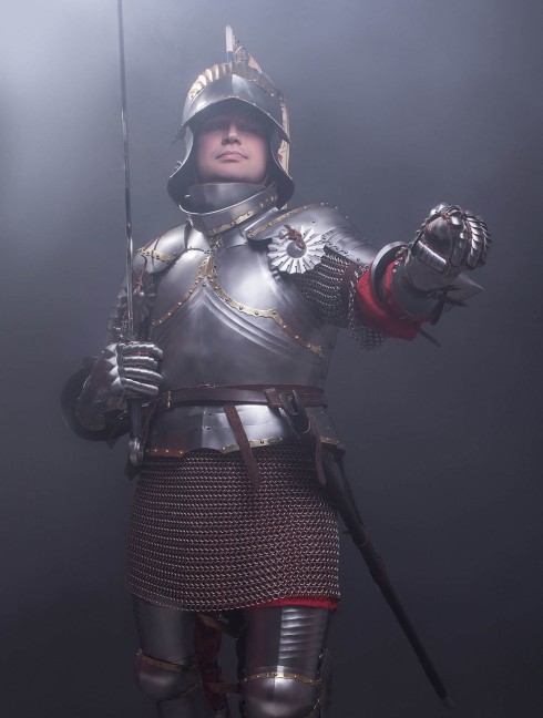 German gothic full plate armor Corazza