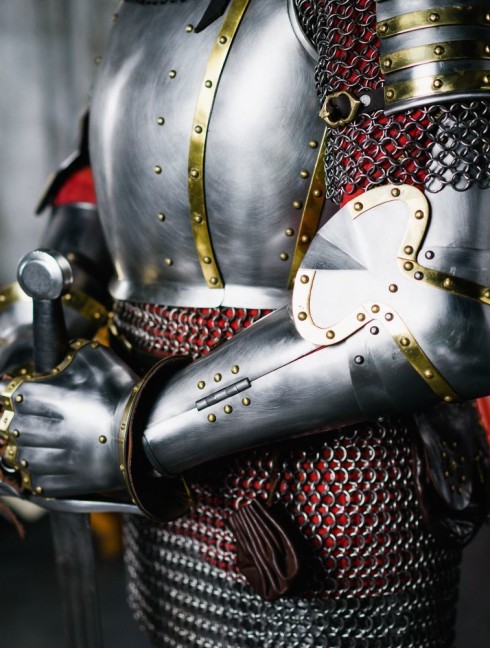 Armour of the XIV century in Churburg style Corazza
