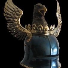 Blued winged sallet with eagle head image-1