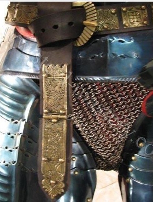 German full plate armour for interior or non-battle actions, 15th century Corazza