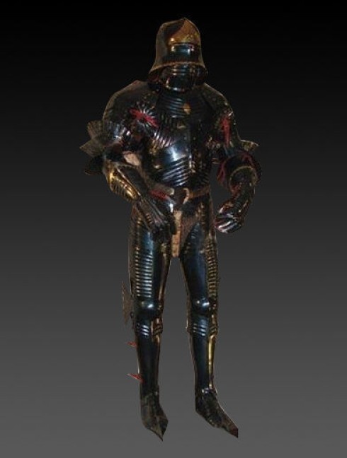 German full plate armour for interior or non-battle actions, 15th century Armure de plaques