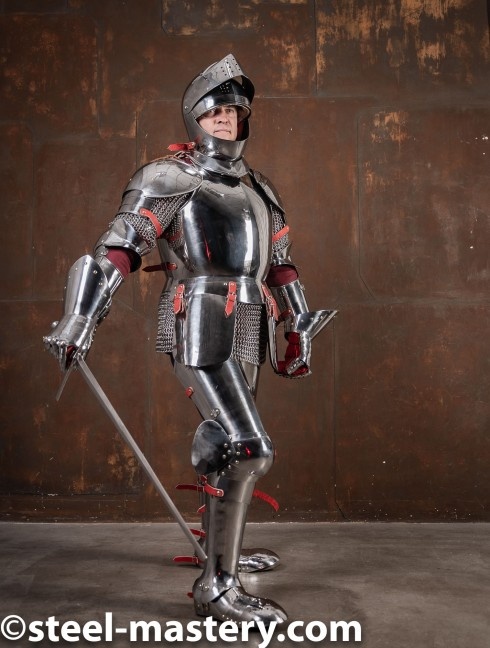 Medieval full suit of armor for sale
