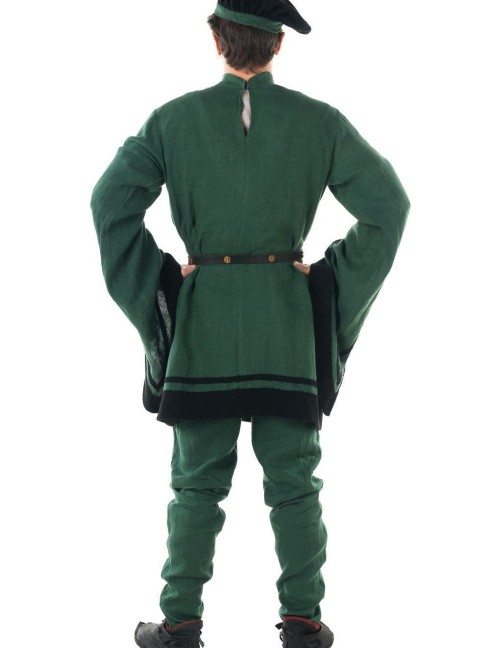 Costume of knight, XIV century 