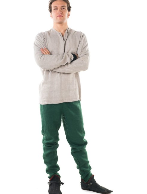 Costume of knight, XIV century 