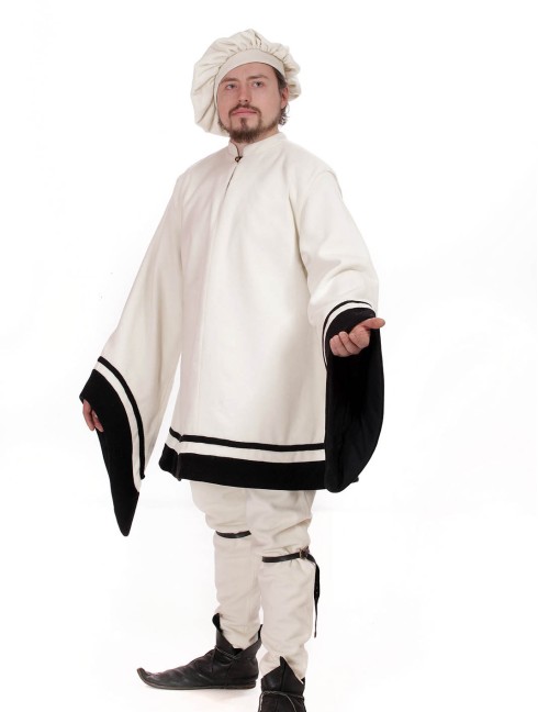 Costume of knight, XIV century Mittelalterliche Kleidung