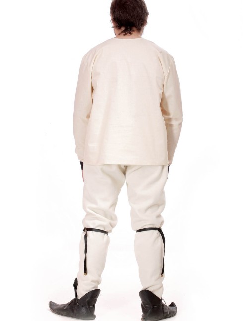 Costume of knight, XIV century 