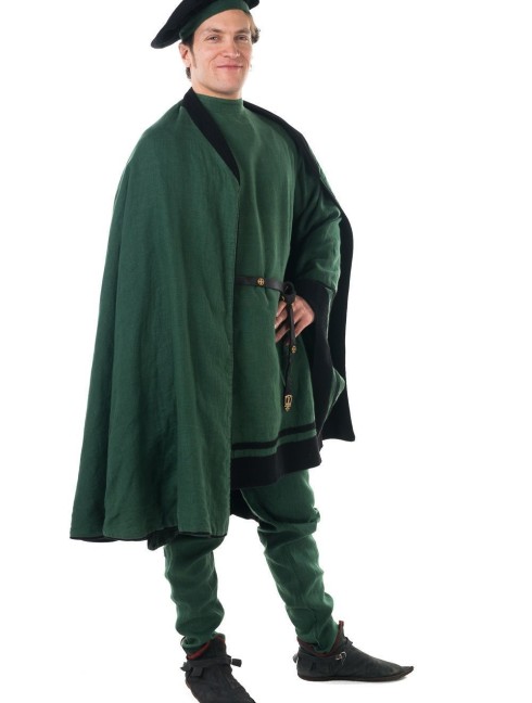 Costume of knight, XIV century Vestiario medievale