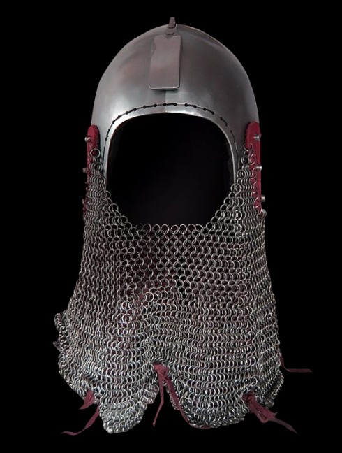 Helmet bascinet mid-14th century Plattenrüstungen