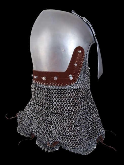 Helmet bascinet mid-14th century Armadura de placas