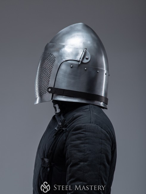 Fencing helmet Armadura de placas