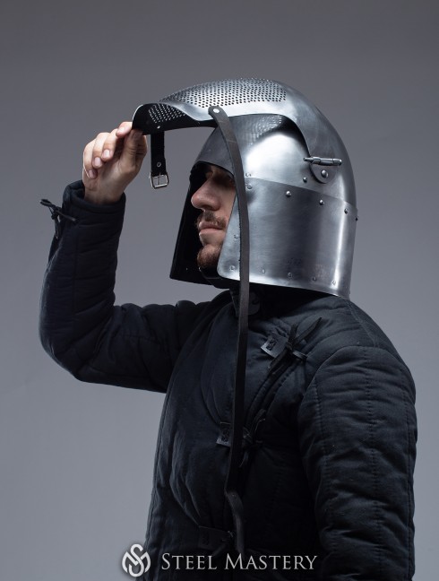 Fencing helmet Armadura de placas