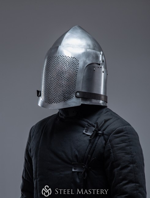 Fencing helmet Armadura de placas