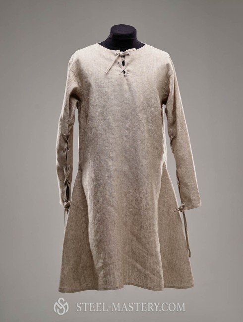 European shirt, VIII-XIII centuries Casacca, tuniche e cotte