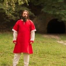Tunic of medieval European man s suit. image-1