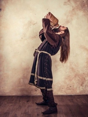 Cotta, a part of fantasy-style costume "Dwarf" Camisas, túnicas y cotas