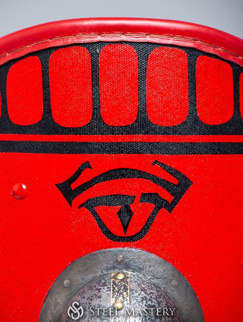 Kite shield with painting Armure de plaques