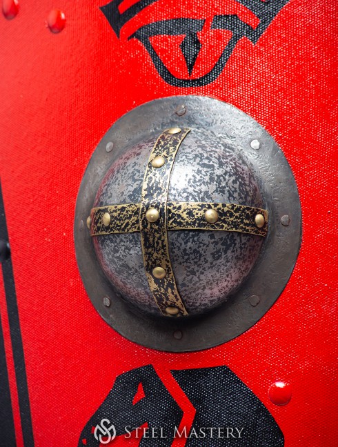 Kite shield with painting Armadura de placas