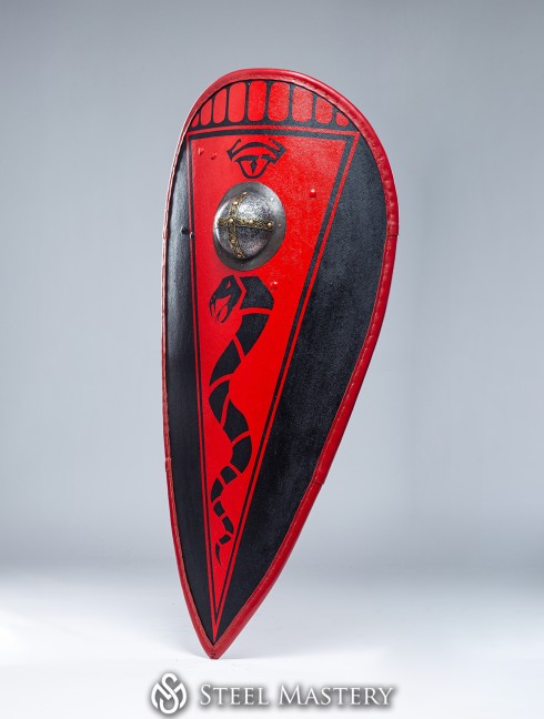 Kite shield with painting Armure de plaques