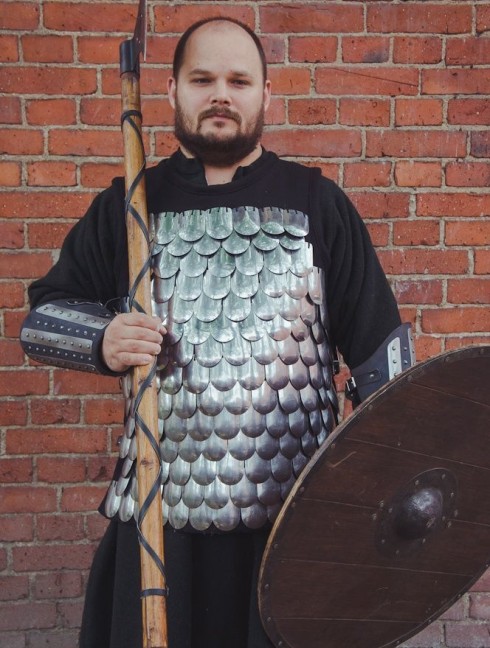 Brigandine bracers Brigandine arms' protection